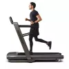 Saliekams elektriskais skrejceļš Horizon Fitness Omega Z-02 — 140×53 cm lente, 20 km/h maks. ātrums, 159 kg slodze, Graphite