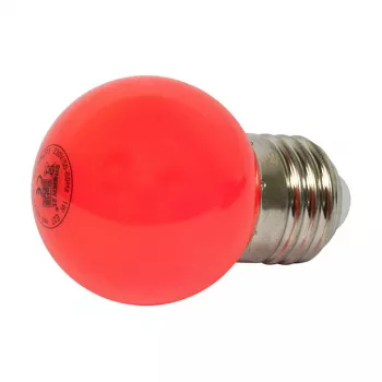 Synergy 21 LED Retrofit E27 Pilveida Spuldze G45 Sarkana 1W Lichterkettei