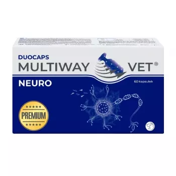 Uztura bagātinātājs kapsulās JM Sante Multiway Neuro suņiem un kaķiem, 60 gab., 150 g, mazina nervu spriedzi