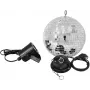 Mirror Ball komplekts EUROLITE LED Spot 200 mm — spoguļbumba ar LED prožektoru