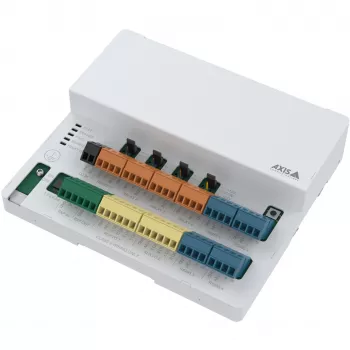Axis A9910 balts I/O paplašināšanas modulis 12–24 V