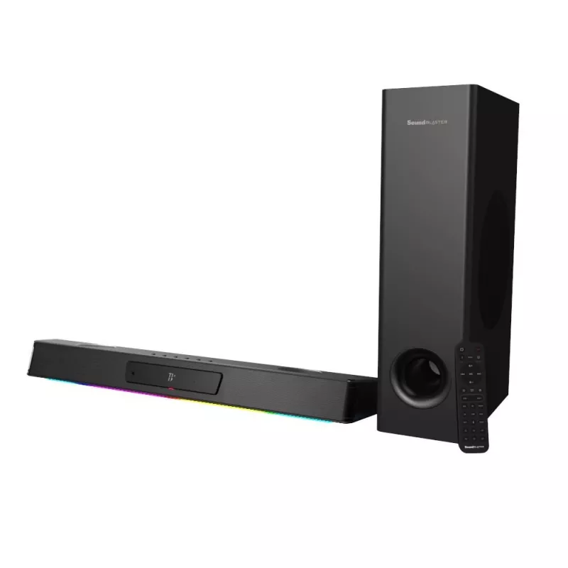 Creative Sound Blaster Katana V2X skaņas josla ar zemfrekvences skaļruni