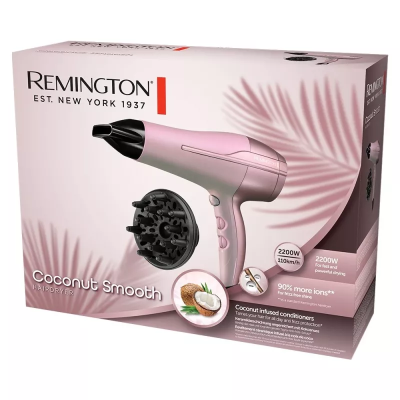 Remington matu žāvētājs Coconut Smooth D5901