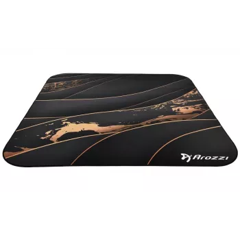 Arozzi Zona Square Floor Pad Black/Gold – aizsargpaklājs krēslam un grīdai