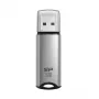 Silicon Power Marvel Series M02 USB zibatmiņa, 16 GB, USB 3.2 Gen 1, sudraba