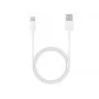 USB 2.0 kabelis iPhone AM–Lightning 1m balts