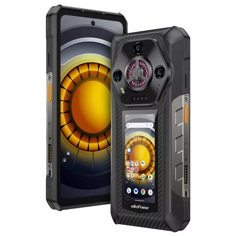 Viedtālrunis UleFone Armor 30 Pro 5G, 6,58 collu displejs, 16 GB RAM, 512 GB krātuve, Melns
