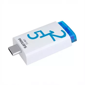 Philips 512GB USB 3.2 Click Series Gen 1 USB-C zibatmiņa