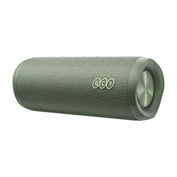Bezvadu skaļrunis QCY SP7 zaļš Bluetooth 5.0 pārnēsājams, uzlādējams akumulators, kompakts dizains