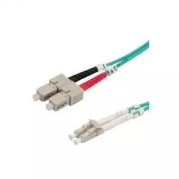 Šķiedru optikas lēciena kabelis ROLINE OM3 50/125µm LC/SC 0,5m