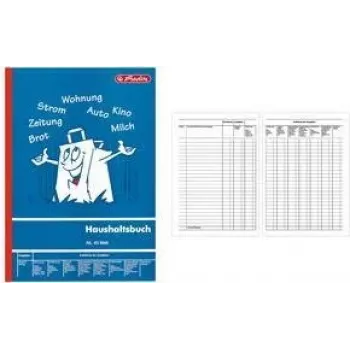 Piezīmju bloks HERLITZ 840652 A4, 80 lapas, līnijots