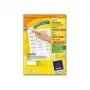 AVERY Zweckform QuickPEEL Universālās etiķetes, 48 x 21 mm, baltas, ar pilnu apmali, ProNature – FSC sertificētas (3650)