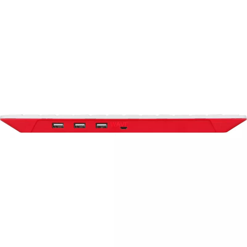 Vadu USB tastatūra Raspberry Pi KEYBOARD DE RB-TASTA01W — Vācu izkārtojums