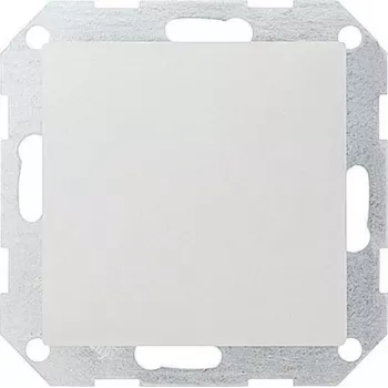 Gira 2834521 sienas plāksne / slēdža pārsegs balts, parastais dizains