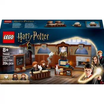 Būvējams komplekts LEGO Harry Potter Cūkkārpas pils Burvju mācību klase 76442 — 204 gabali, 3 minifigūras, vecumam no 8 gadiem