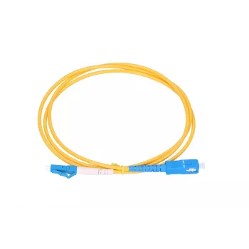 Patchcord Extralink LC/UPC – SC/UPC vienmoda G.652D, simplekss, 3 mm, 0,5 m