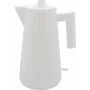 Alessi MDL06 W Plissé Elektriskā Tējkanna Balta, ES-Spraudnis (MDL06 W)