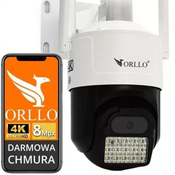 IP kamera ORLLO Z17 Ultra 4K Rotējama GSM SIM