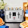 Gastroback Design Digital 4S 4 šķēles 1900 W Nerūsējošais tērauds