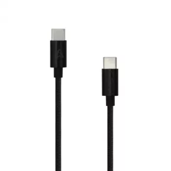 USB Type-C kabelis SBOX 3 m, Type-C uz Type-C, melns
