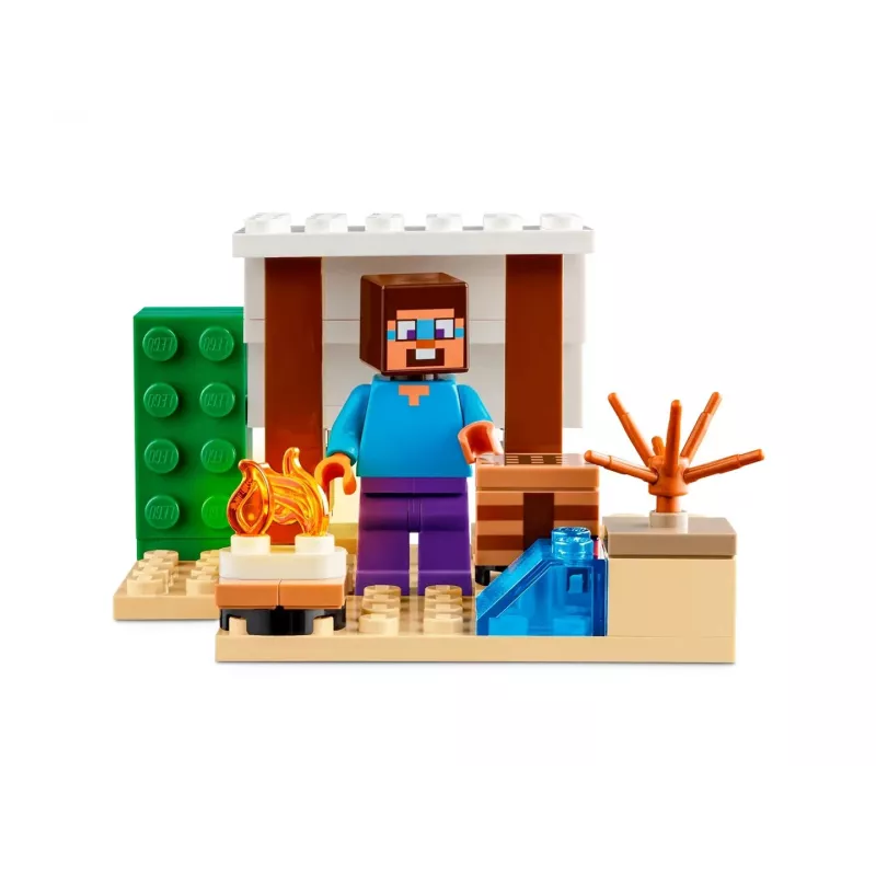 Lego Minecraft 21251 Stīva tuksneša ekspedīcija biomas komplekts