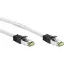 Goobay CAT 8.1 Patch Kabelis, S/FTP (PiMF), Balts, 25 m - LSZH Halogēns Brīvs, Vara AWG 24 (55132)