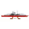 Konstruktors Cobi Kaujas kuģis Tirpitz 593 daļas, mēroga modelis