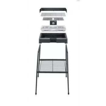 Severin PG8566 Elektriskais Bārbekjū un Grils Melns 2200 W