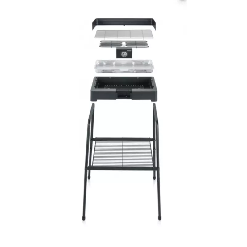 Severin PG8566 Elektriskais Bārbekjū un Grils Melns 2200 W