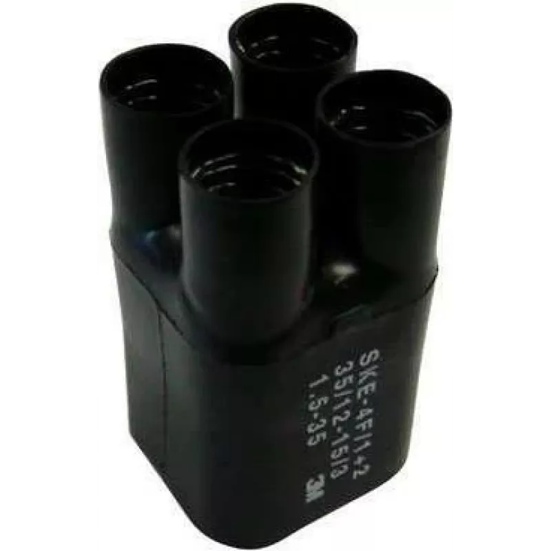 3M SKE 4F/3+4, termokurpju caurule, melna, 5.7 cm, 1 gab., 120 °C