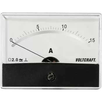 Voltcraft AM-86X65/15A/DC līdzstrāvas paneļa ampērmetrs 15 A