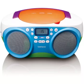 Pārnēsājamais radio Lenco SCD41 Daudzkrāsains
