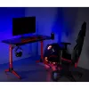 Spēļu galds MACLEAN RS163 RGB LED, liela virsma, max slodze 100 kg, max augstums 760 mm