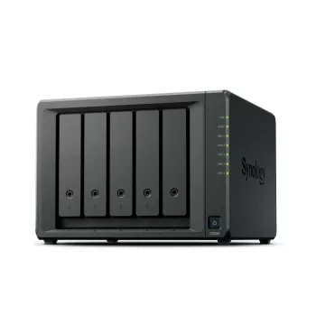 Disku masīvs Synology DX525 Desktop paplašināšanas bloks 5 sloti 3.5 collu HDD/SSD, SATA, karstā maiņa, melns
