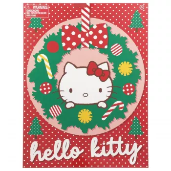 Adventes kalendārs Paladone Hello Kitty kancelejas preces 24 dienu komplekts ar ikdienas kancelejas dāvanām