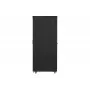 Rack skapis 19 collu LANBERG FF01-8247-12BL, 47U, 800x1200 mm, stikla priekšējās durvis
