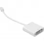 Sharkoon kabeļa adapteris mini DisplayPort → DVI 15cm Balts