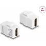 DeLOCK Keystone modulis HDMI ligzda-ligzda balts