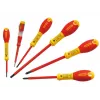 Izolēts skrūvgriežu komplekts Slotted Pozi Stanley FATMAX 0-65-443