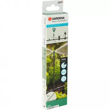 Apūdeņošanas sistēmas daļa Gardena 13326-20 Plastmasas Melna 200mm 5gab