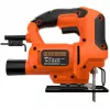 Finierzāģis Black & Decker BES602 — 400 W, rokas finierzāģis oranžs/melns
