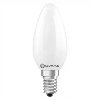 Osram LED CLB25 1.8W 827 FIL FR E14 P matēta LED sveču spuldze E14