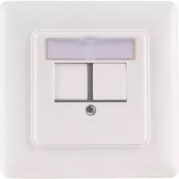 ShiverPeaks BS08-10101 2-portu keystone rāmis modulāriem ieliktņiem