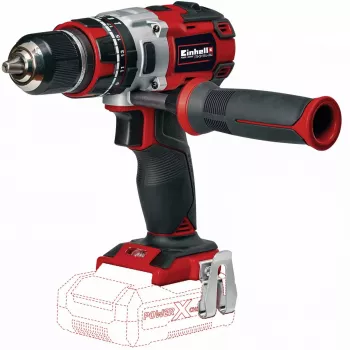 Einhell Expert Plus TE-CD 18 Li Bezvadu Rotējošais Āmurskrūvgriezis - 2 Ātrumi - Atslēgas Patrona 13 mm - 60 N·m - Bez Akumulatora - 18 V
