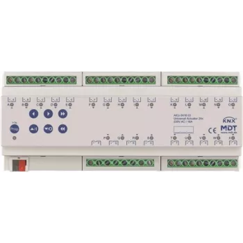 MDT AKU-2416.03 universālais izpildmehānisms, 24-kārtīgs, 12TE REG, 16 A, 230 VAC, 100 µF, 15 EVG