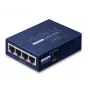 PLANET HPOE-460 4-portu Gigabit PoE barošanas injektors (802.3af/at, 120 W)