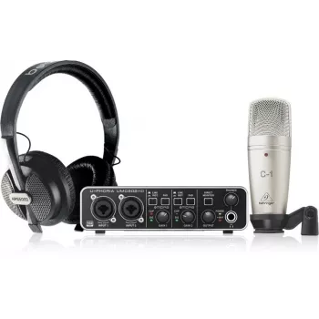 Behringer U-PHORIA STUDIO PRO - komplekts mājas ierakstiem