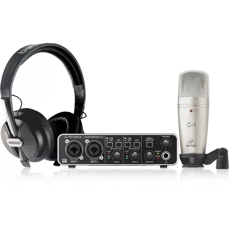 Behringer U-PHORIA STUDIO PRO - komplekts mājas ierakstiem