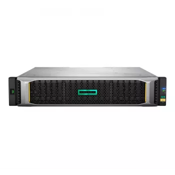 HPE Modular Smart Array 2050 SAS Dual Controller SFF Storage masīvs, 24 sloti SAS-2, 2U plaukta montāžai