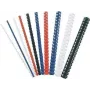 Fellowes plastmasas iesiešanas ķemme, 16 mm, 21 gredzeni, A4, 120 loksnes, melna, 25 gab. (53323)